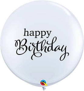 Simply Happy Birthday Latex Balloon 3’