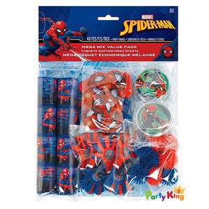 Spider-man Webbed Wonder Mega Mix Value Pack Favors