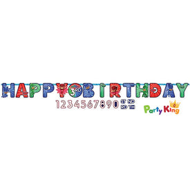 PJ Masks Jumbo Add-an-age Letter Banner