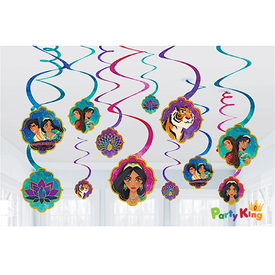 Aladdin Spiral Hanging Decorations