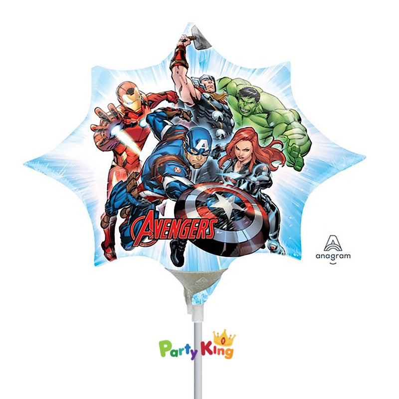 Avengers Mini Shape Foil Balloon on Stick