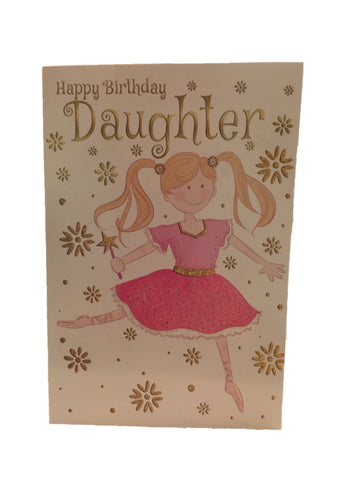 Image of Happy Birthday Daughter Dancing