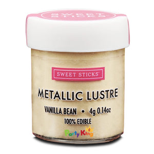 Metallic Lustre Vanilla Bean Sweet Sticks