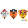 Paw Patrol Adventures 30cm Latex Balloons & Paper Adhesive Add-ons