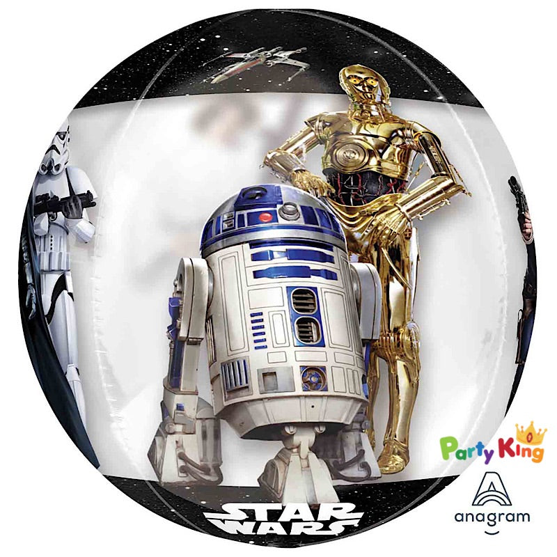 Star Wars Classic Clear Orbz Balloon