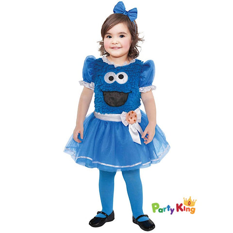Image of Sesame Street Costume Cookie Monster Girls 18-24 Months