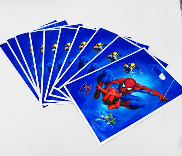 Spider-Man Plastic Loot Bags