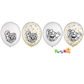 Super Mario’s Brothers 30cm Lates Balloon & Confetti