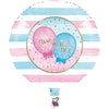 Gender Reveal Bow or Bow Tie Foil Balloon