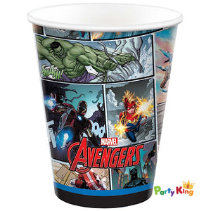 Marvel Avengers Powers Unite 266mo Paper Cups