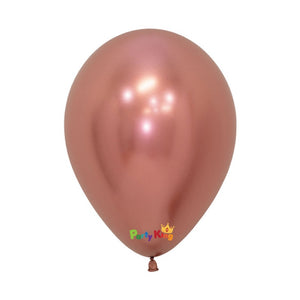 Sempertex Metallic Reflex Rose Gold 5” Latex Balloon