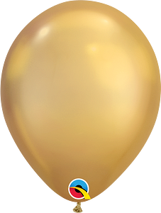 Qualatex Chrome Gold 5” Latex Balloon