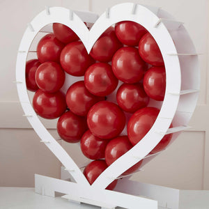 You And Me Heart Shaped Balloon Mosaic Stand