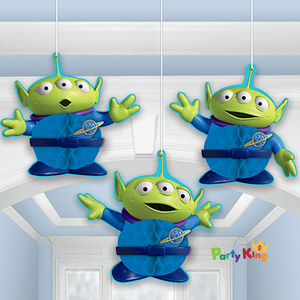 Toy Story Hanging Honeycomb Decorations