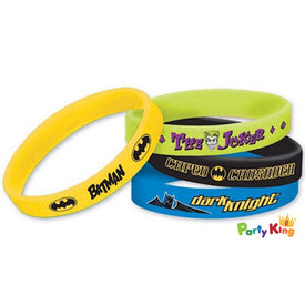 Batman Rubber Bracelet Favor