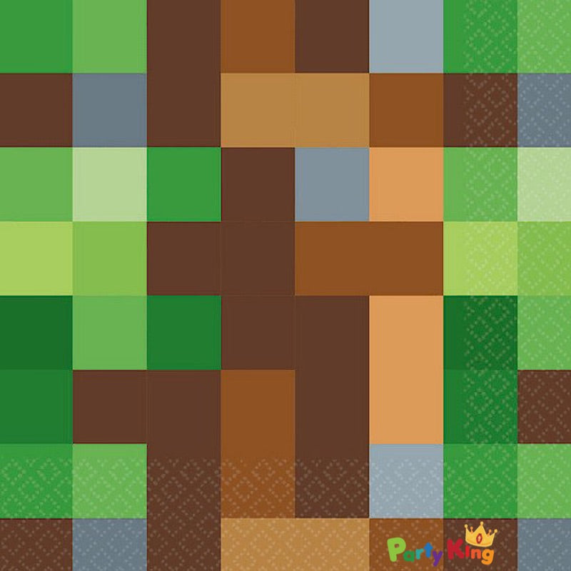 Minecraft TNT Party! Lunch Napkins