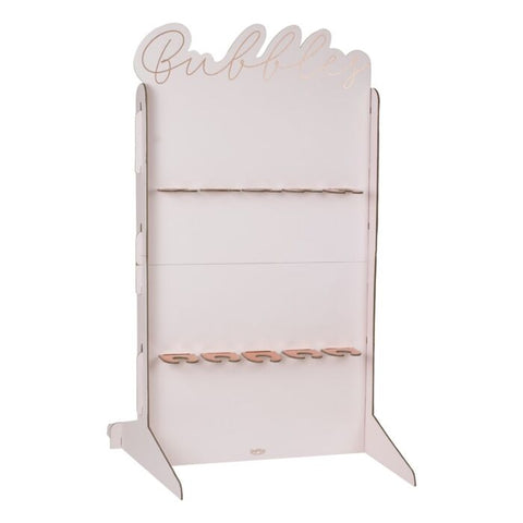 Image of Rose Gold Foiled & Blush Prosecco Wall