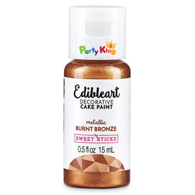 Metallic Cake Paint Burnt Bronze Sweet Sticks