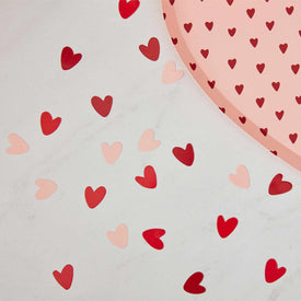 You And Me Pink & Red Heart Paper Confetti