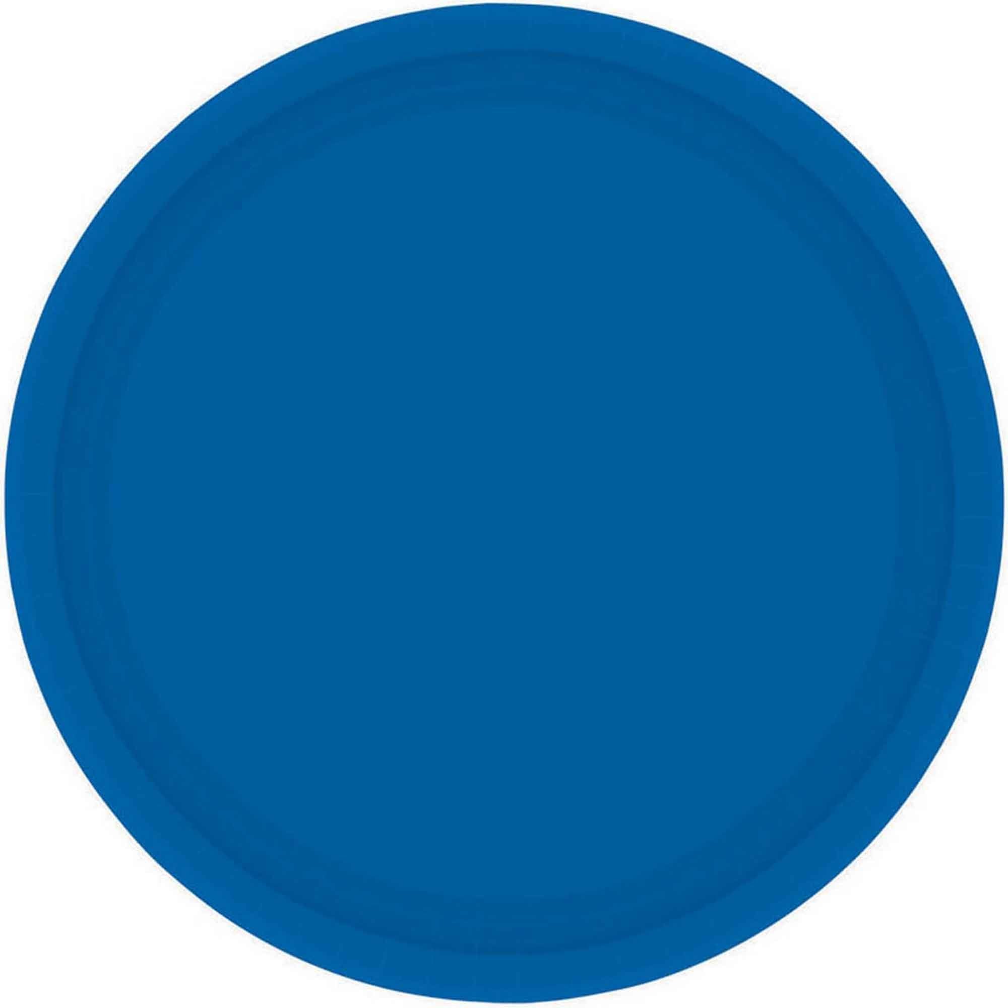 Paper Dinner Plates Royal Blue