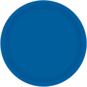 Paper Dinner Plates Royal Blue