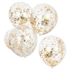 Gold - Mix It Up Gold Foil Confetti Filled Balloons