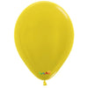 Sempertex Metallic Yellow 5” Latex Balloon