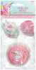 Magical Unicorn Cupcake Cases & Plastic Picks Pack