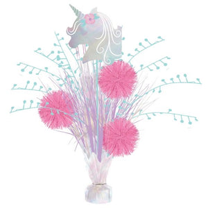 Enchanted Unicorn Timsel Burst Centrepiece Spray