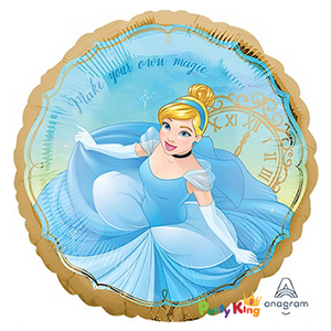 Cinderella Once Upon A Time Standard 45cm Foil Balloon