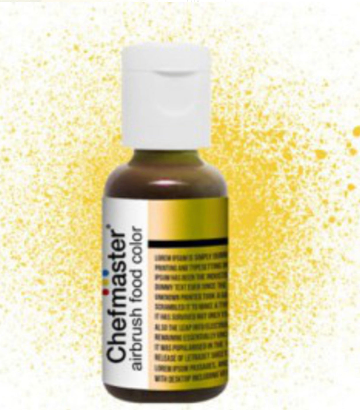 Chefmaster Airbrush Metallic Gold Food Colouring | Party King Party ...