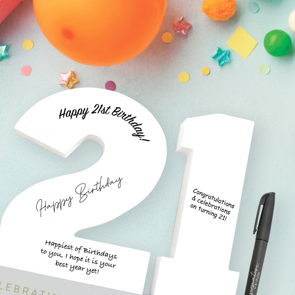 21st Signature Number