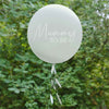 Botanical Baby Mummy To Be Baby Shower Balloon With Botanical Tail