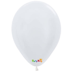Sempertex Satin White 5” Latex Balloon