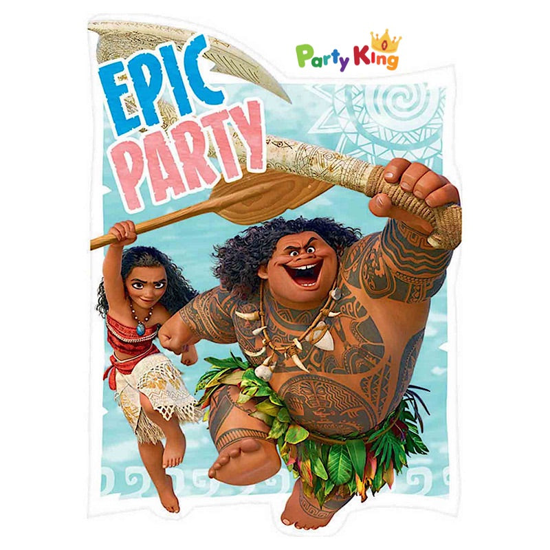 Moana Invitations