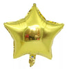 Gold Star Foil Balloon 10”