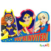 DC Super Hero Girls Postcards Invitations