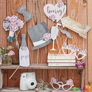 Rustic Country Wedding Photo Booth Props