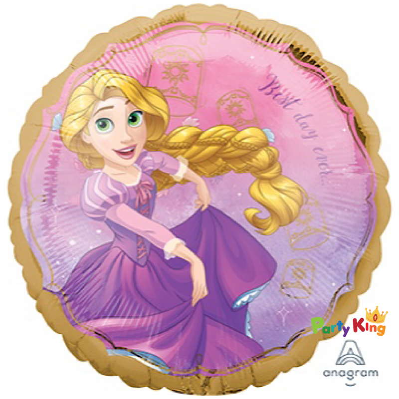 Disney Princess Rapunzal Once Upon A Time Standard 45cm Foil Balloon
