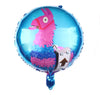 Battle Royal llama Design Round Foil Balloon