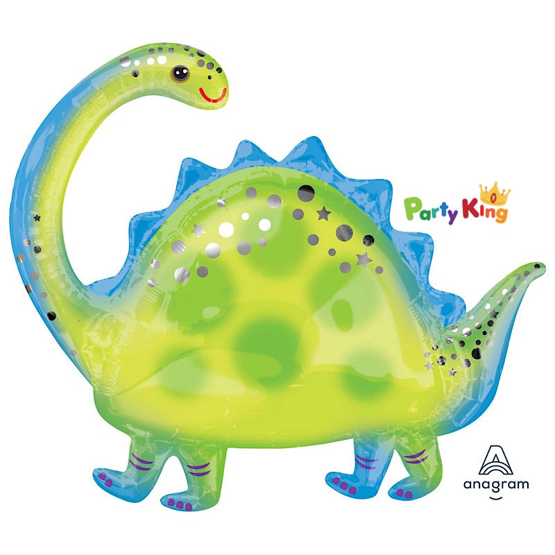 Dinosaur Stegosaurus Super Shape Foil Balloon