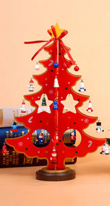 Christmas Trinket Tree Red 22cm