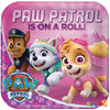 Paw Patrol Girl 23cm Square Paper Dinner Plates