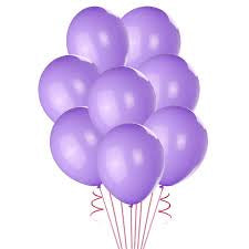 Standard Light Purple Colour Balloon 10” 15pc