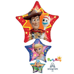 Toy Story 3 Stars Super Shape Foil Balloon