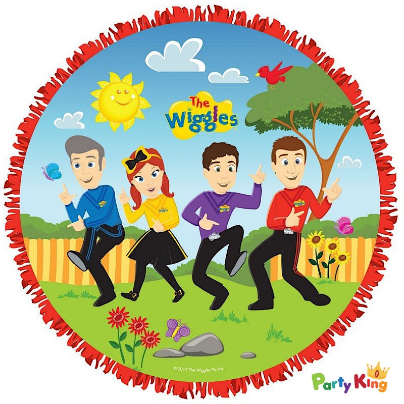 Wiggles Expandable Pull String Drum Piñata