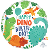 Dino-Mite Party Dinosaur Happy Birthday Standard 45cm Foil Balloon