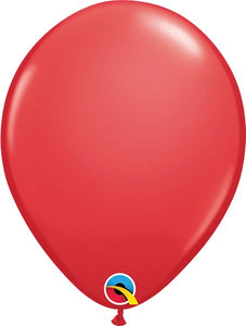 Qualatex Standard Red 11” Latex Balloon