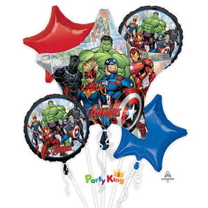 Avengers Marvel Powers Unite Foil Balloon Bouquet