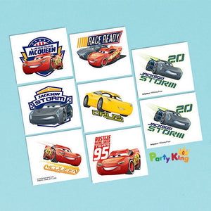 Cars Tattoos Stickers Favor